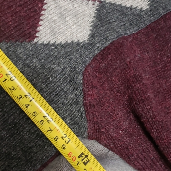 Vintage St. Michael Argyle Shetland Sweater - Picture 7 of 8